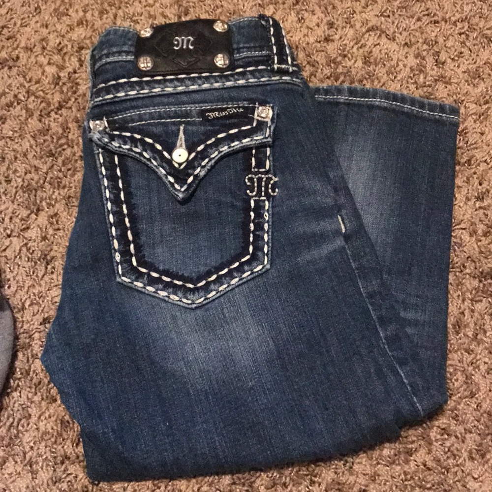 Miss Me Denim Capris